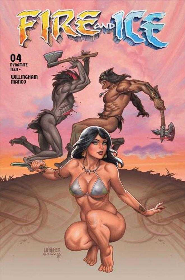 Fire And Ice #4 Cover A Joseph Micheal Linsner