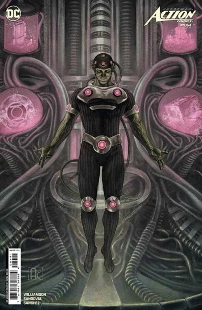 Action Comics #1064 Cover F 1:25 Ariel Colon Card Stock Variant (House Of Brainiac)