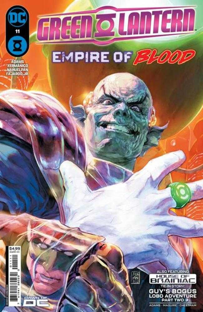 Green Lantern #11 Cover A Xermanico (House Of Brainiac)