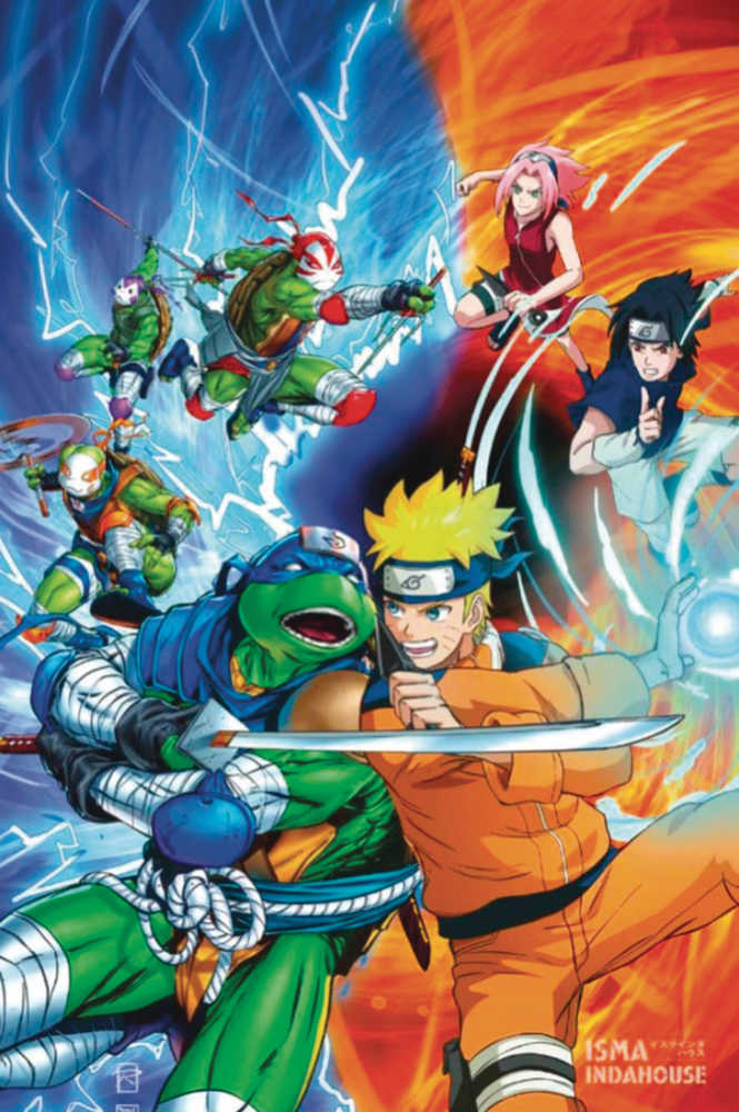 Teenage Mutant Ninja Turtles X Naruto #1 Gay Indiahouse Exclusive Var