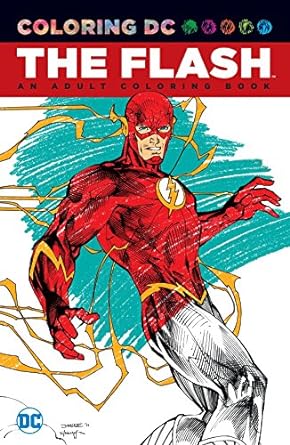 FLASH AN ADULT COLORING BOOK TP