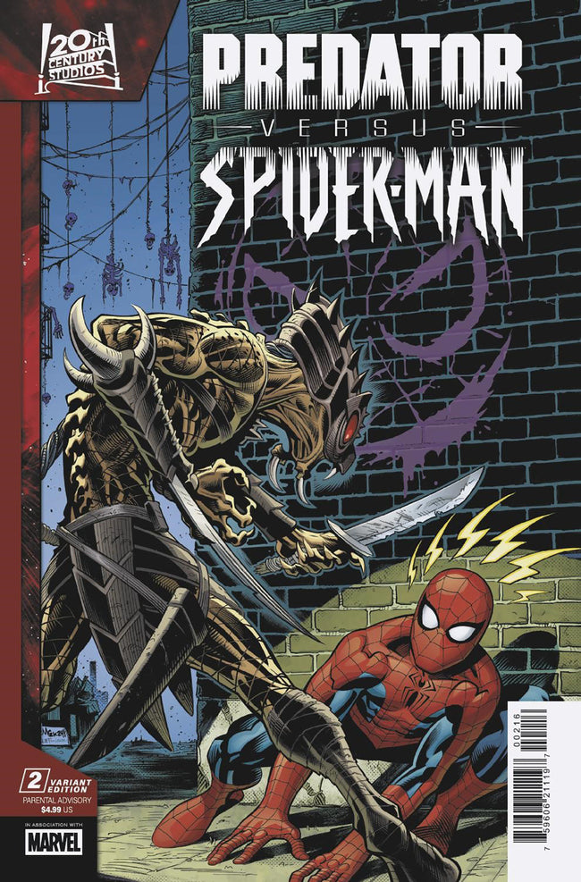 Predator vs. Spider-Man #2 Edition Mcguinness 1:25 Variant
