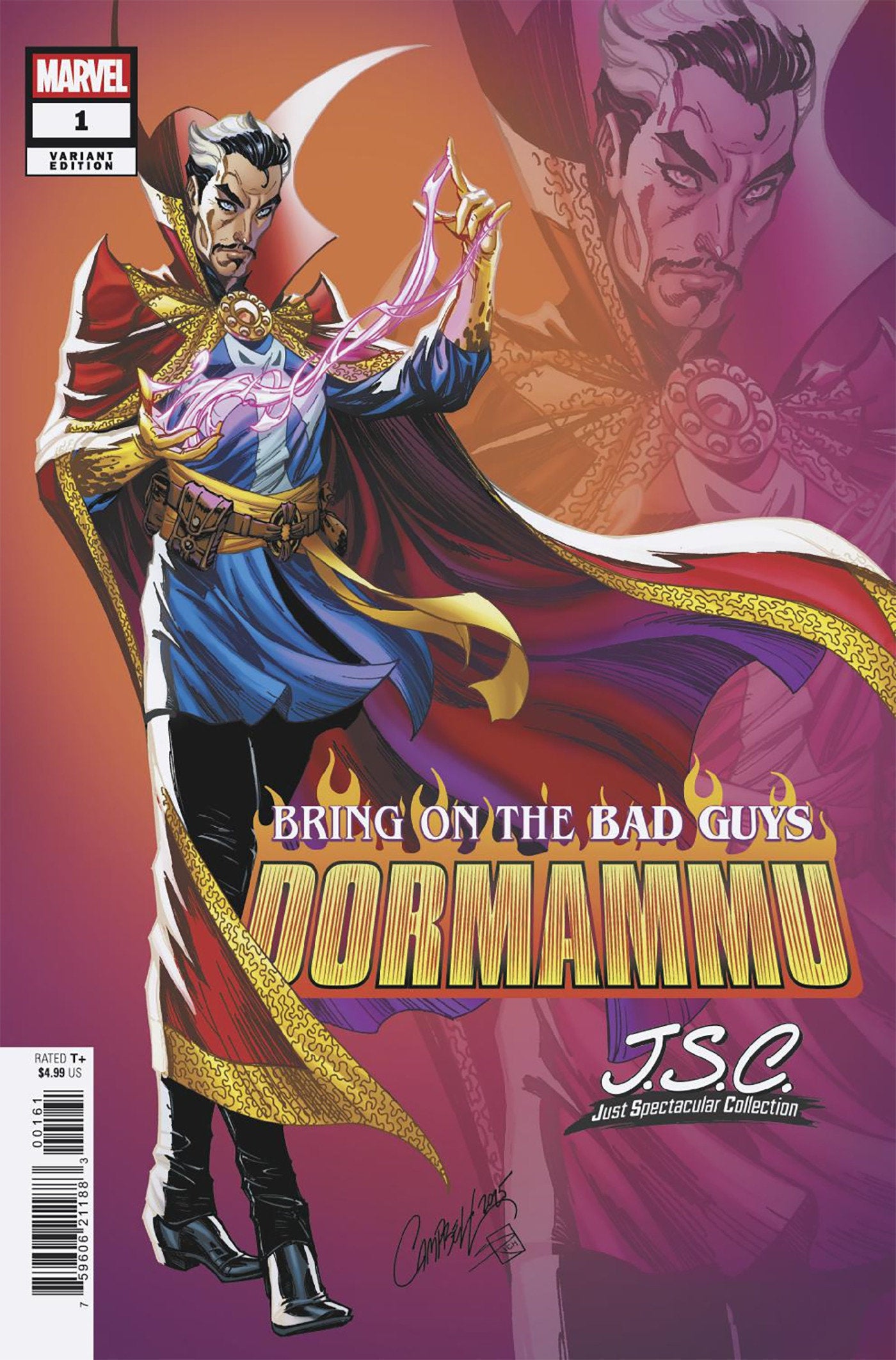 Bring On The Bad Guys: Dormammu #1 J. Scott Campbell Just Spectacular Collection Variant