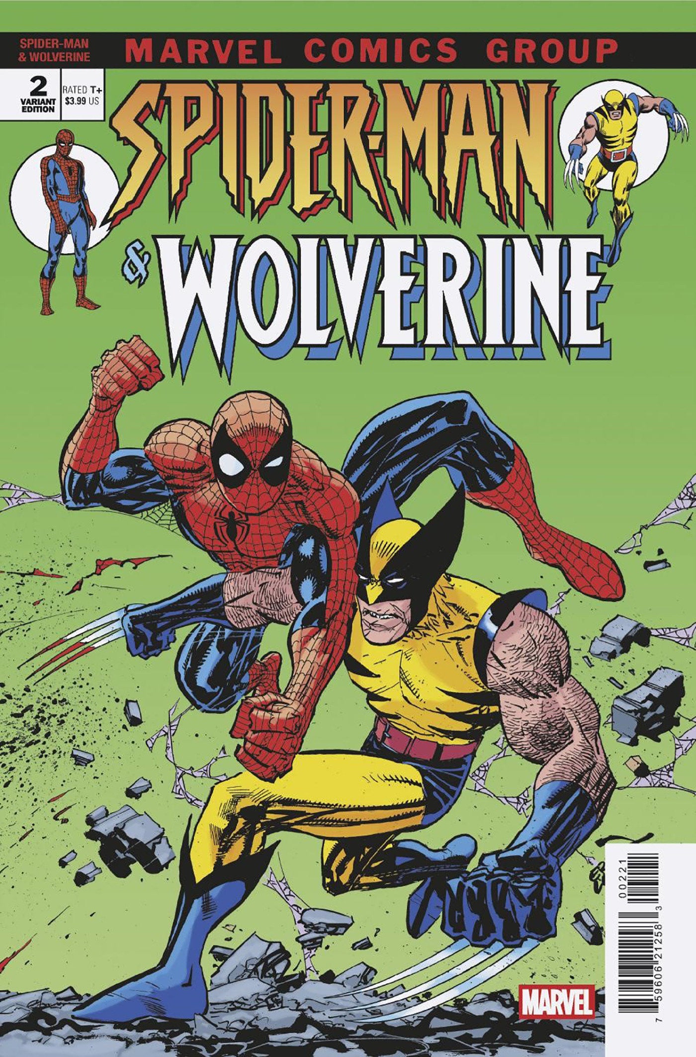 Spider-Man & Wolverine #2 Erik Larsen Variant