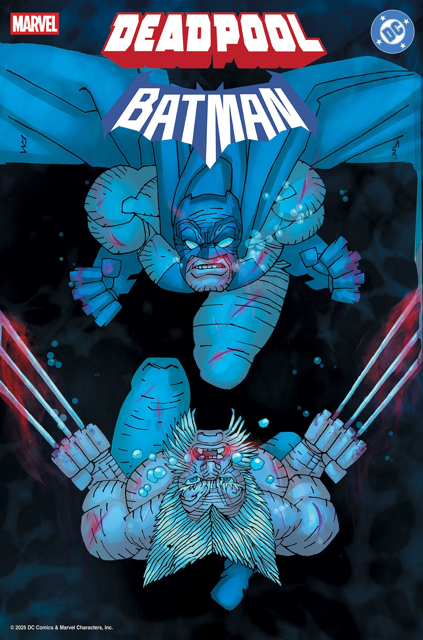Marvel/DC: Deadpool/Batman #1 Frank Miller 1:50 Variant