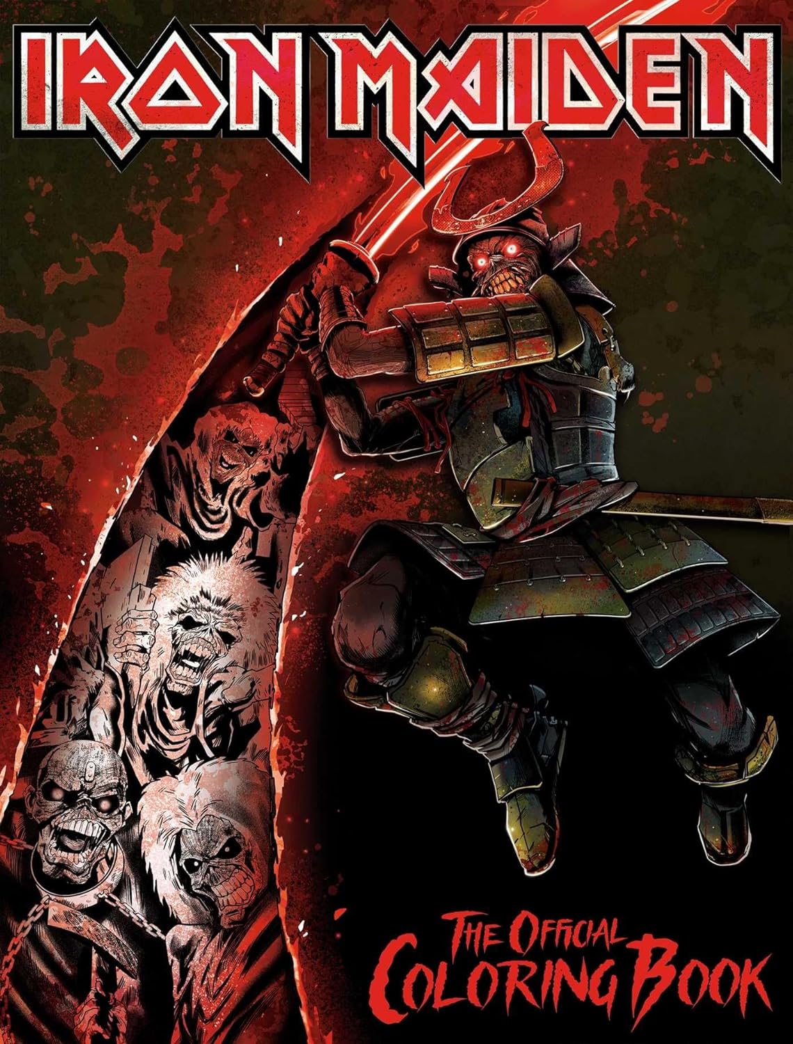 IRON MAIDEN OFF COLORING BOOK