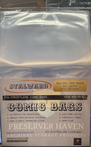 ULTRA PRO SILVER RESEALABLE COMIC BAGS