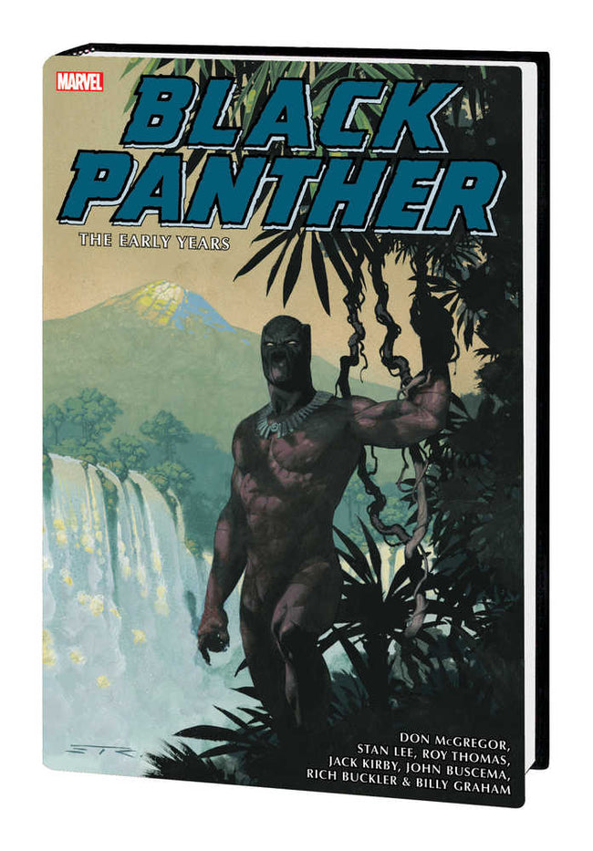 Black Panther Early Marvel Years Omnibus Hardcover Volume 01 Ribic Cover