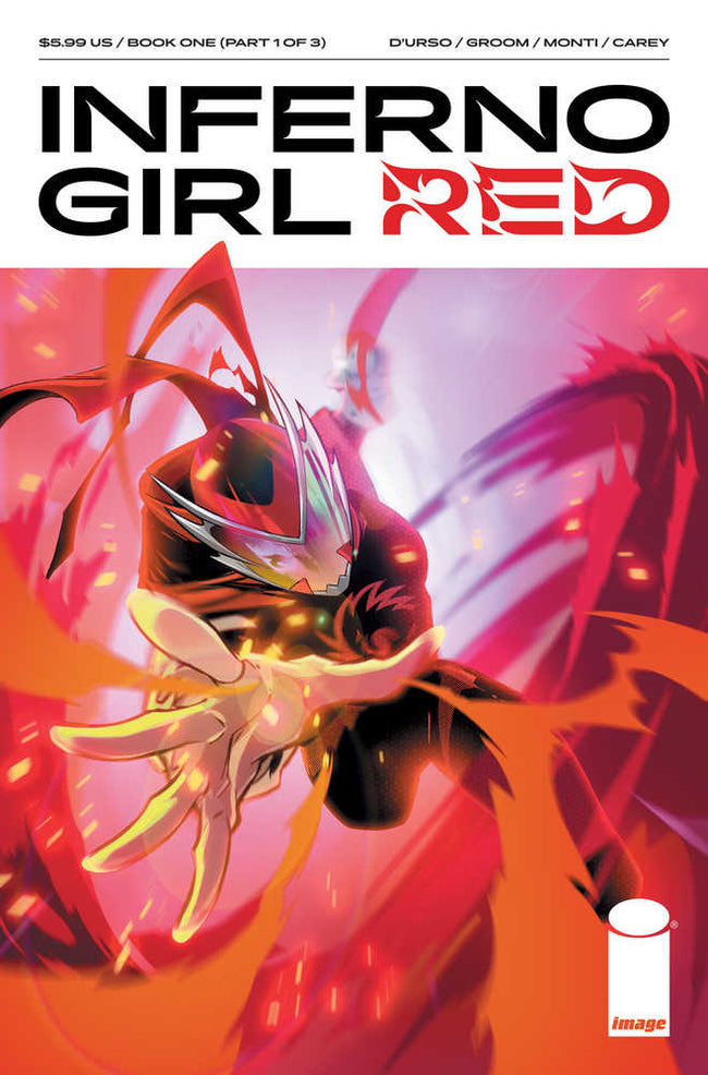 Inferno Girl Red Book One #1 (Of 3) Cover B Manna