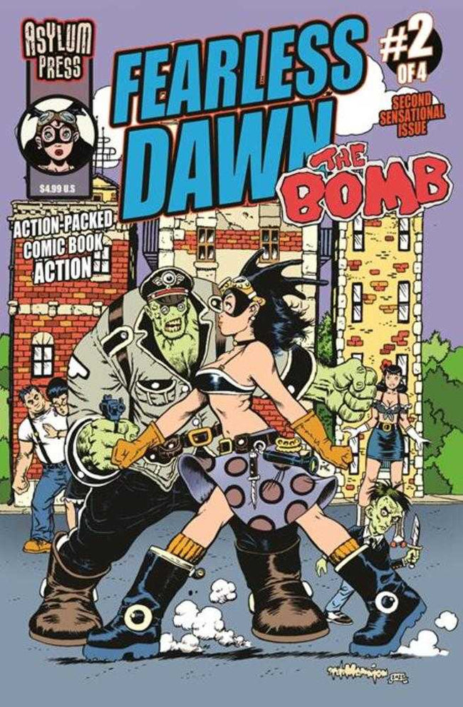 Fearless Dawn The Bomb #2 (Of 5) Cover A Steve Mannion