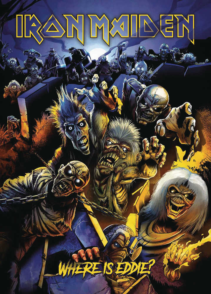 Iron Maiden Where Is Eddie Hardcover