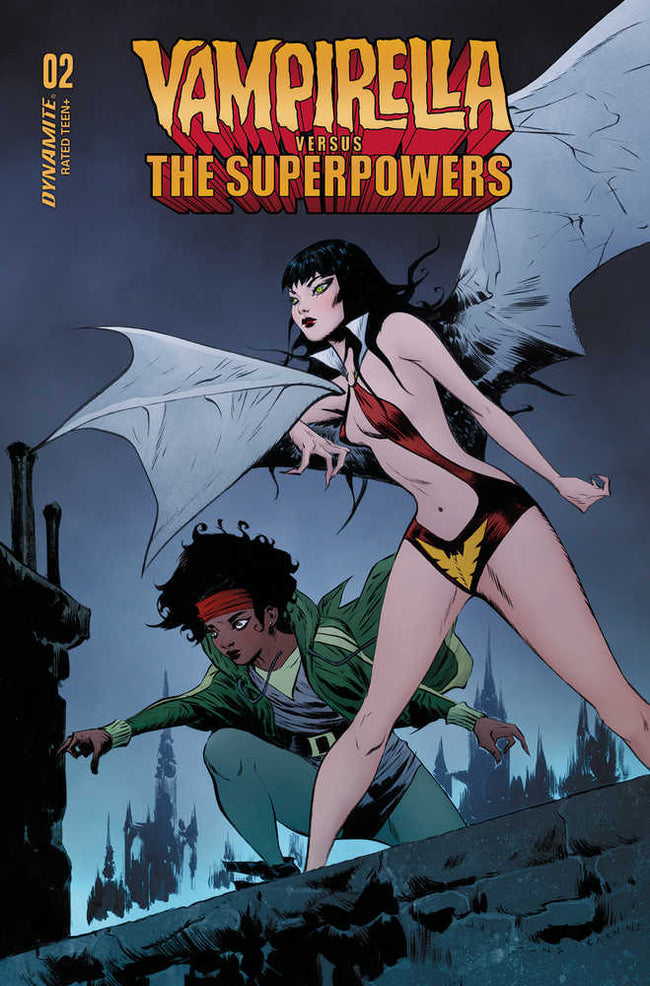 Vampirella vs Superpowers #2 Cover A Lee