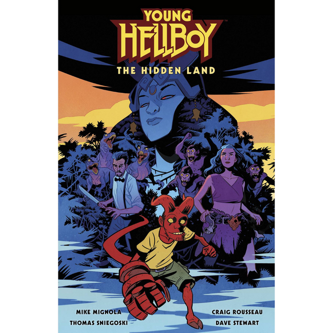 YOUNG HELLBOY THE HIDDEN LAND HC