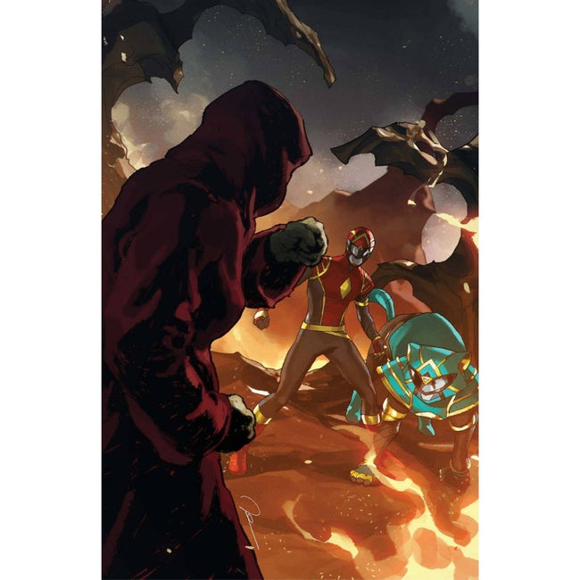 POWER RANGERS #18 CVR C 10 COPY INCV PAREL