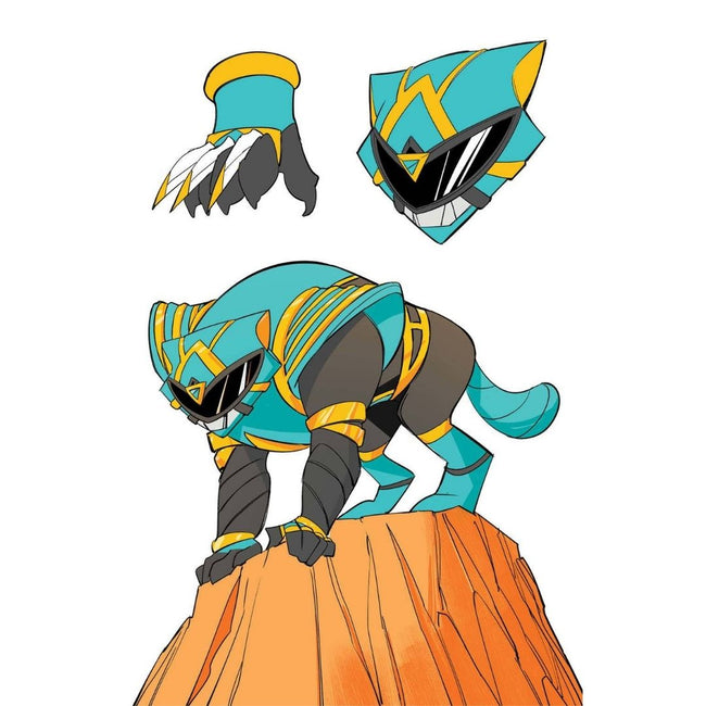 POWER RANGERS #18 CVR H UNLOCKABLE VAR DI NICUOLO