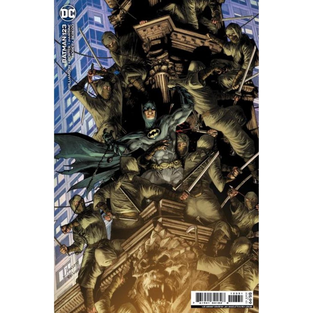 BATMAN #123 CVR C INC 1:25 JAY ANACLETO CARD STOCK (SHADOW WAR)