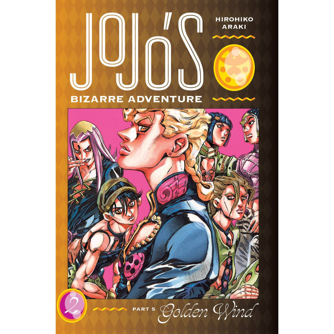 JOJOS BIZARRE ADV PT 5 GOLDEN WIND HC VOL 02
