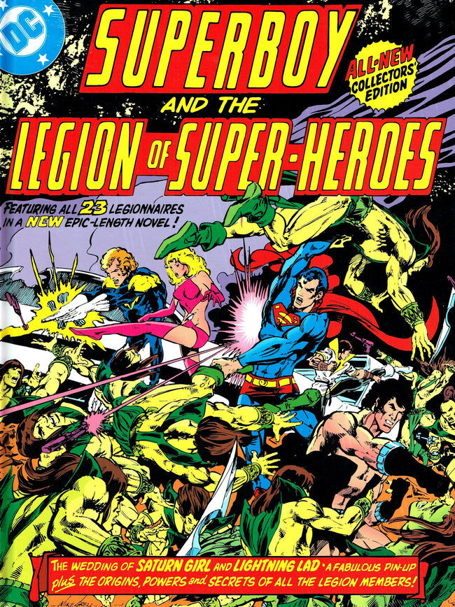 SUPERBOY AND THE LEGION OF SUPER-HEROES TABLOID EDITION HC