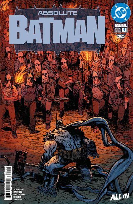 Absolute Batman 2025 Annual #1 (One Shot) 4th Print Cover A Daniel Warren Johnson