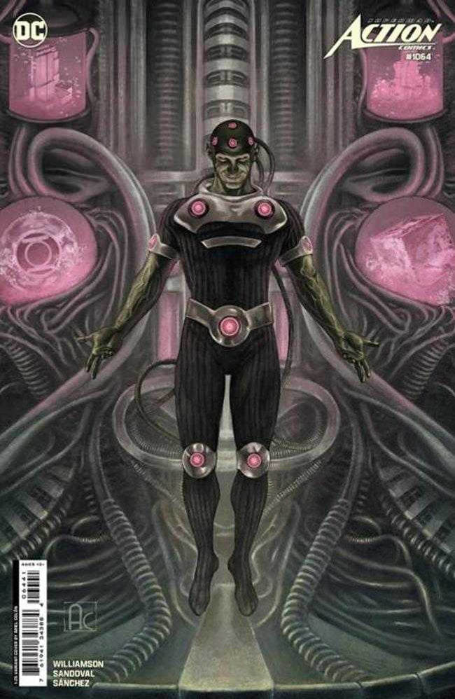 Action Comics #1064 Cover F 1:25 Ariel Colon Card Stock Variant (House Of Brainiac)