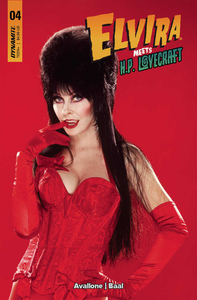 Elvira Meets Hp Lovecraft #4 Cover D Photo