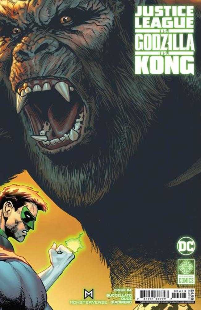 Justice League vs Godzilla vs Kong #4 Final Printing