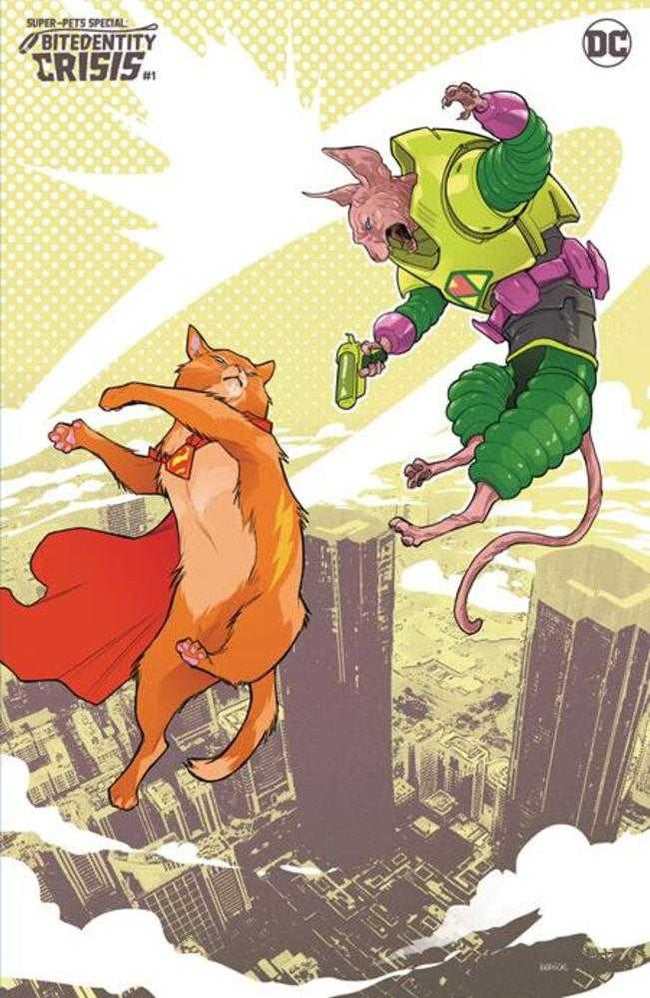 Super-Pets Special Bitedentity Crisis #1 (One Shot) Cover B Karl Kerschl Card Stock Variant