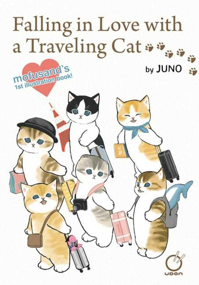 Falling In Love With A Traveling Cat Mofusands 1 St Illustration Book Vol 1
