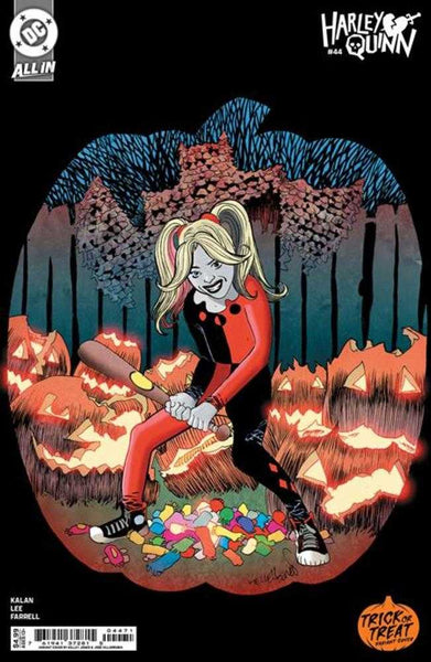 Harley Quinn #44 Cover D Kelley Jones Trick Or Treat Card Stock Variant