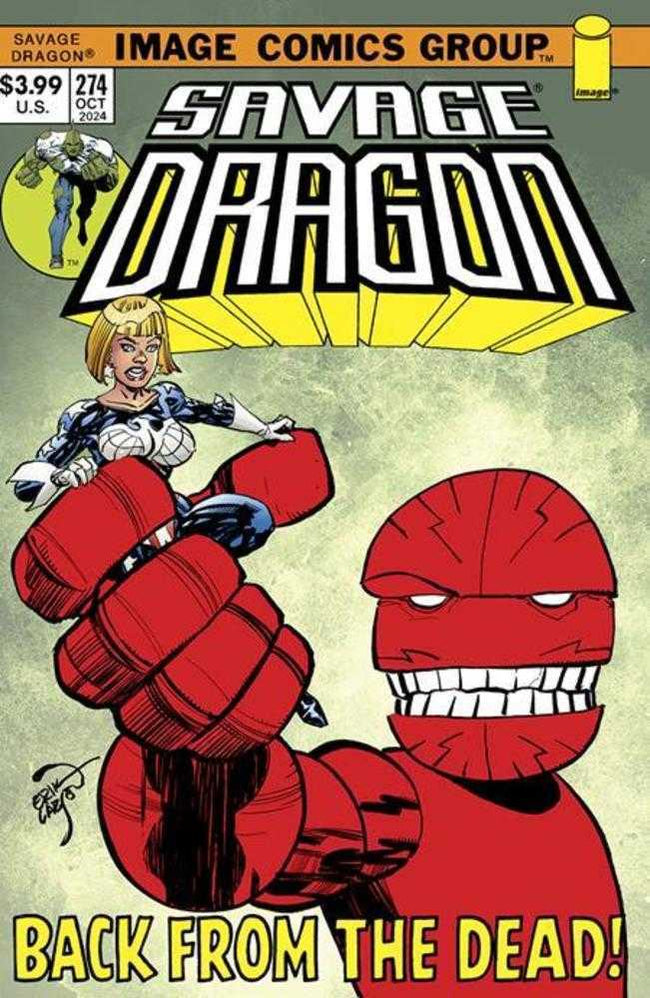 Savage Dragon #274 Cover B Erik Larsen 70s Trade Dress Variant (Mature) (Res)