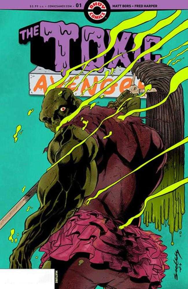 Toxic Avenger #1 (Of 5) Cover C 5 Copy Tim Seeley Unlock Variant (Mature)