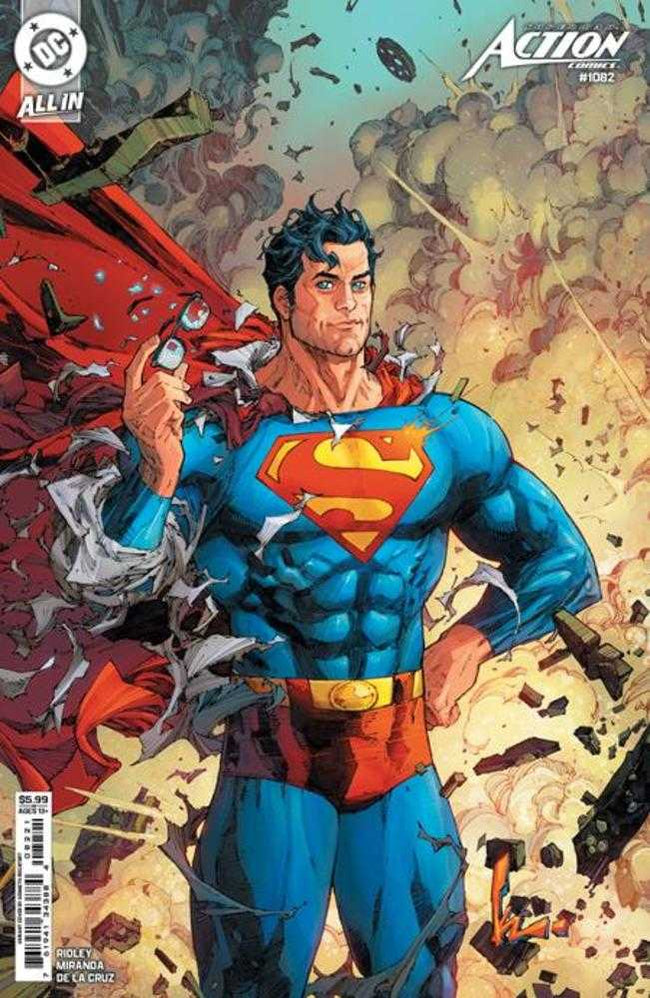 Action Comics #1082 Cover C Kenneth Rocafort Card Stock Variant