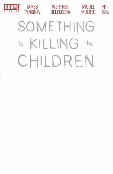 Something Is Killing The Children Deluxe #1 Cover F Foil Sketch