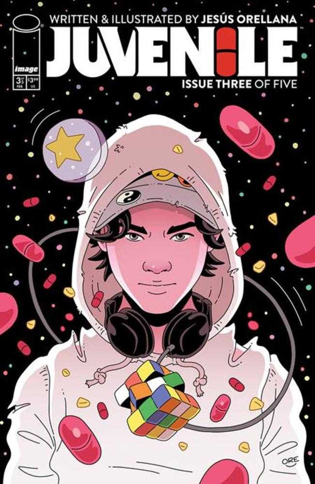 Juvenile #3 (Of 5) Cover B Jesus Orellana Rubiks Cube Variant