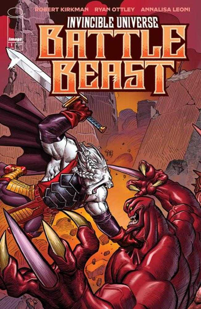 Invincible Universe Battle Beast #1 Cover D 1 in 10 Ej Su Variant