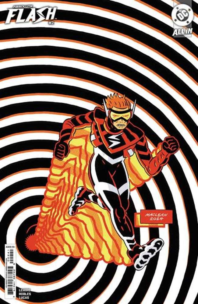Absolute Flash #2 Cover E 1 in 25 Andrew Maclean Card Stock Variant