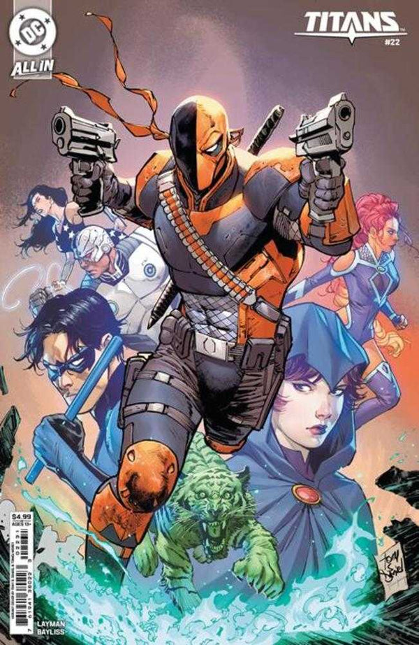 Titans #22 Cover B Tony S Daniel Card Stock Variant