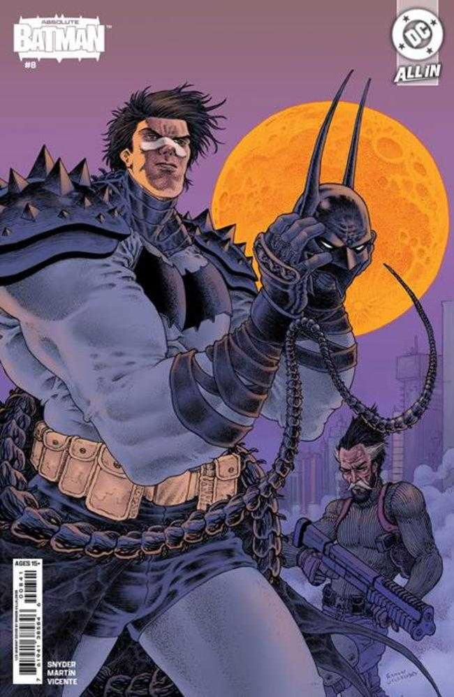 Absolute Batman #8 Cover D 1 in 25 Ramon Villalobos Card Stock Variant