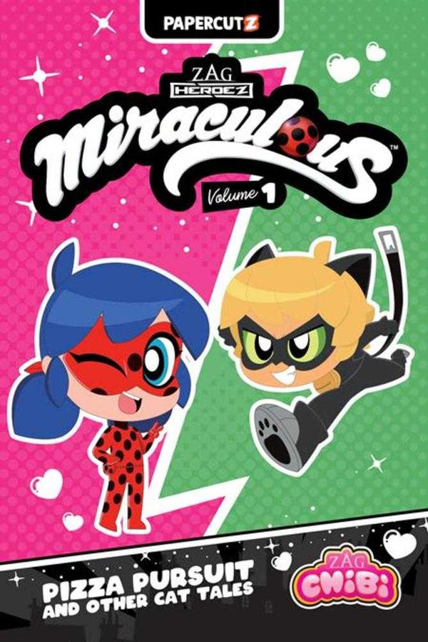 Miraculous Ladybug Chibi Hardcover Volume 01 Pizza Pursuit & Other Cat Tales