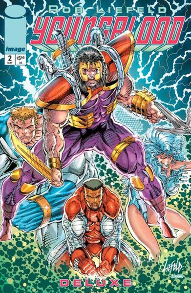 Youngblood Deluxe #2 Cover B Rob Liefeld Foil Variant