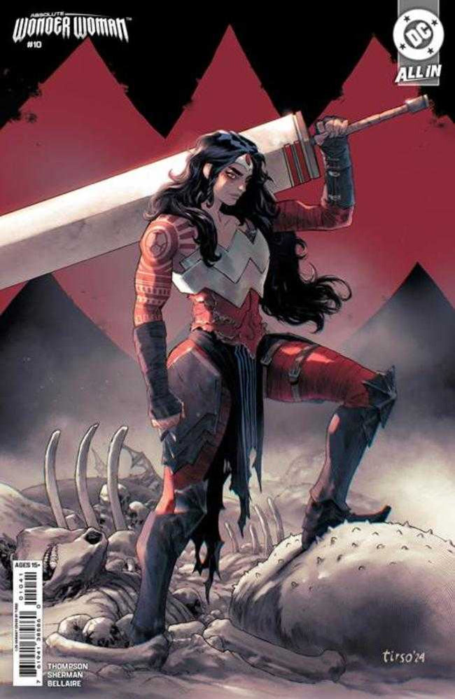 Absolute Wonder Woman #10 Cover D 1 :25 Tirso Card Stock Variant
