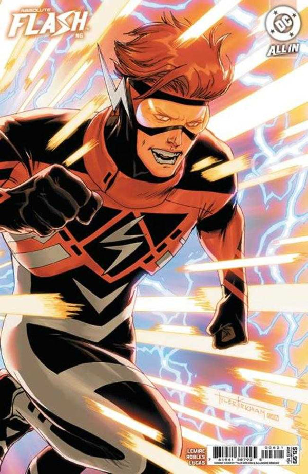 Absolute Flash #6 Cover C Tyler Kirkham Card Stock Variant