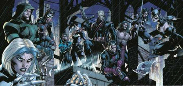 Batman #163 Cover I Jim Lee & Scott Williams Hush Connecting Gatefold Variant