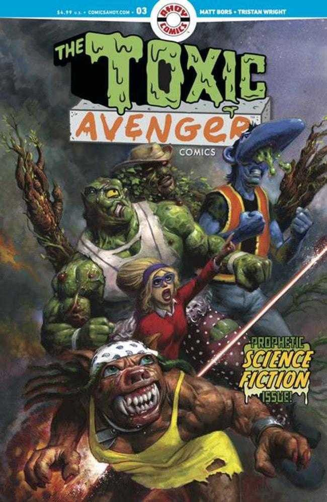 Toxic Avenger Comics #3 Cover A Fred Harper (Mature)