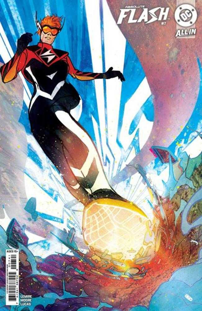 Absolute Flash #7 Cover D 1 in 25 Christian Ward Card Stock Variant