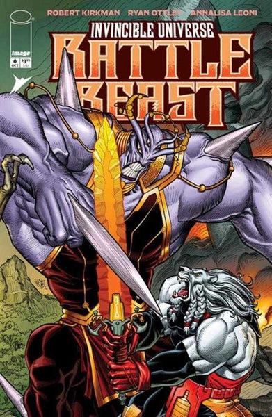 Invincible Universe Battle Beast #6 Cover C 1 in 10 Ej Su Variant
