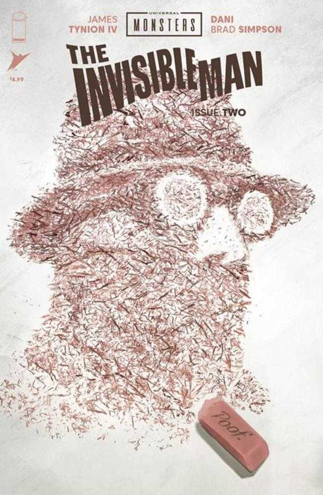 Universal Monsters The Invisible Man #2 (Of 4) Cover B Mike Del Mundo Variant