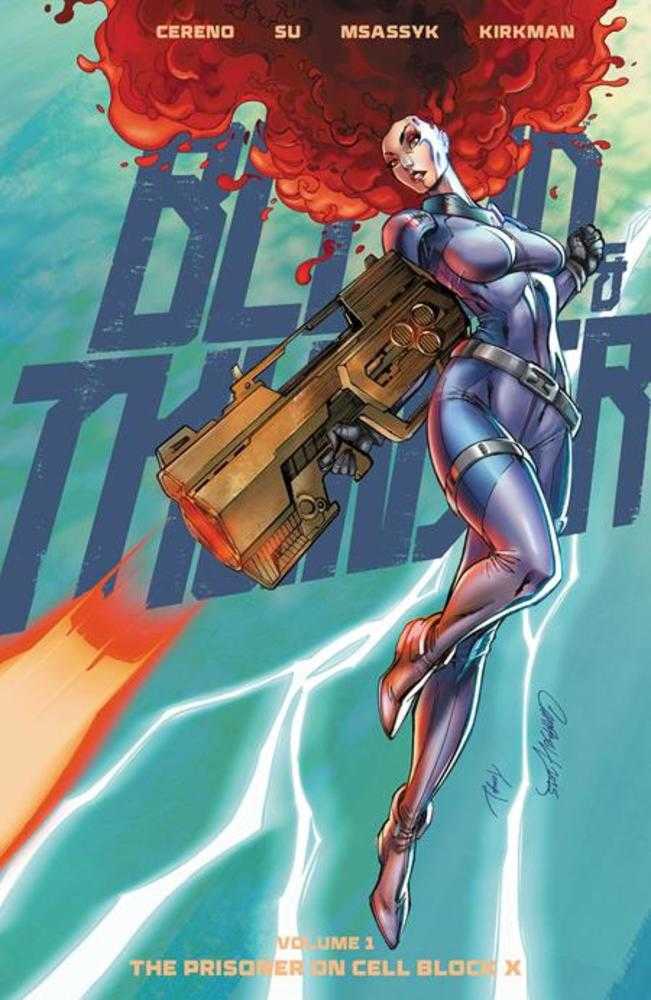Blood & Thunder TPB Volume 01 J Scott Campbell Cover (Mature)