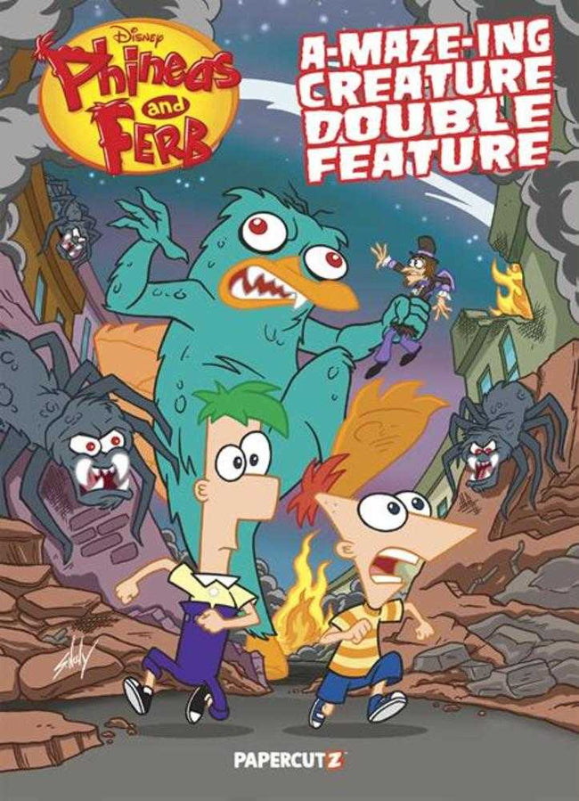 Phineas And Ferb A Maze Ing Creature Double Feature Hardcover