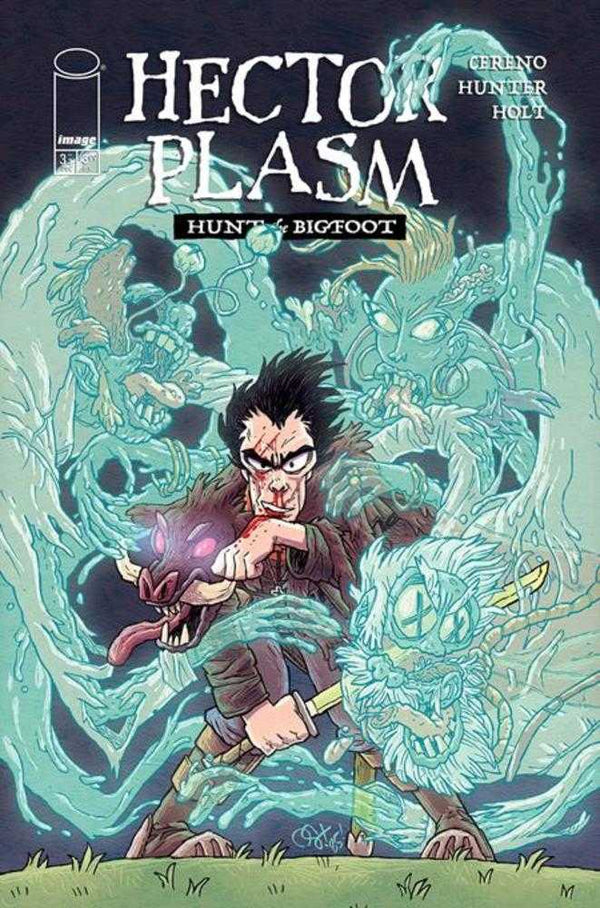 Hector Plasm Hunt The Bigfoot #3 (Of 3) Cover A Derek Hunter & Spencer Holt (Mature)